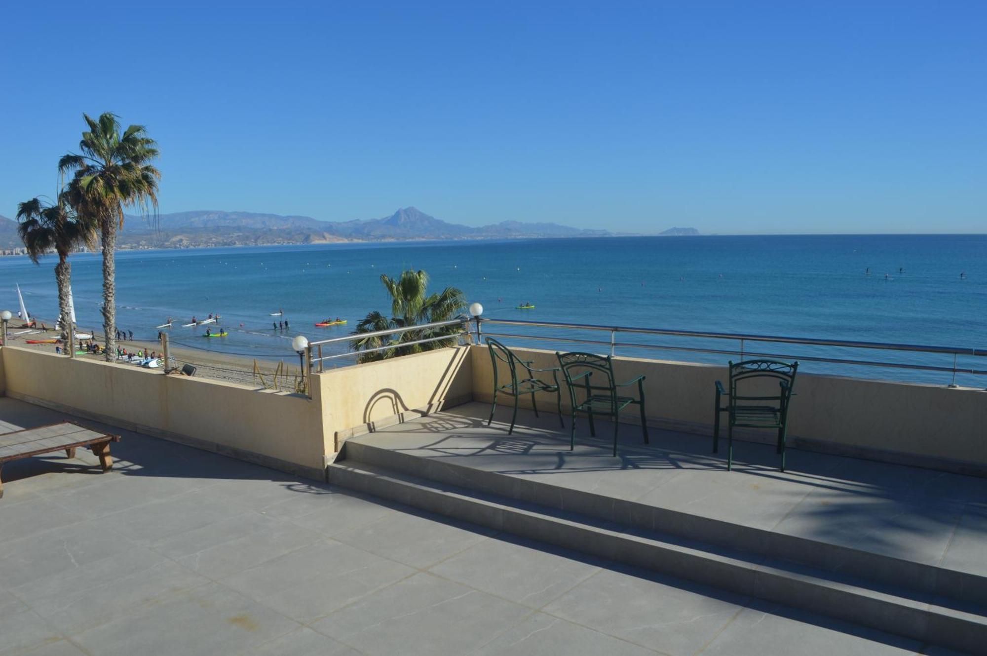 Excepcional Apartamento Loft A Pie De Playa En Chalet Roquetes Alicante Exterior foto